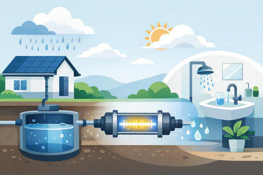 UV Treatment for Rainwater Harvesting at Home