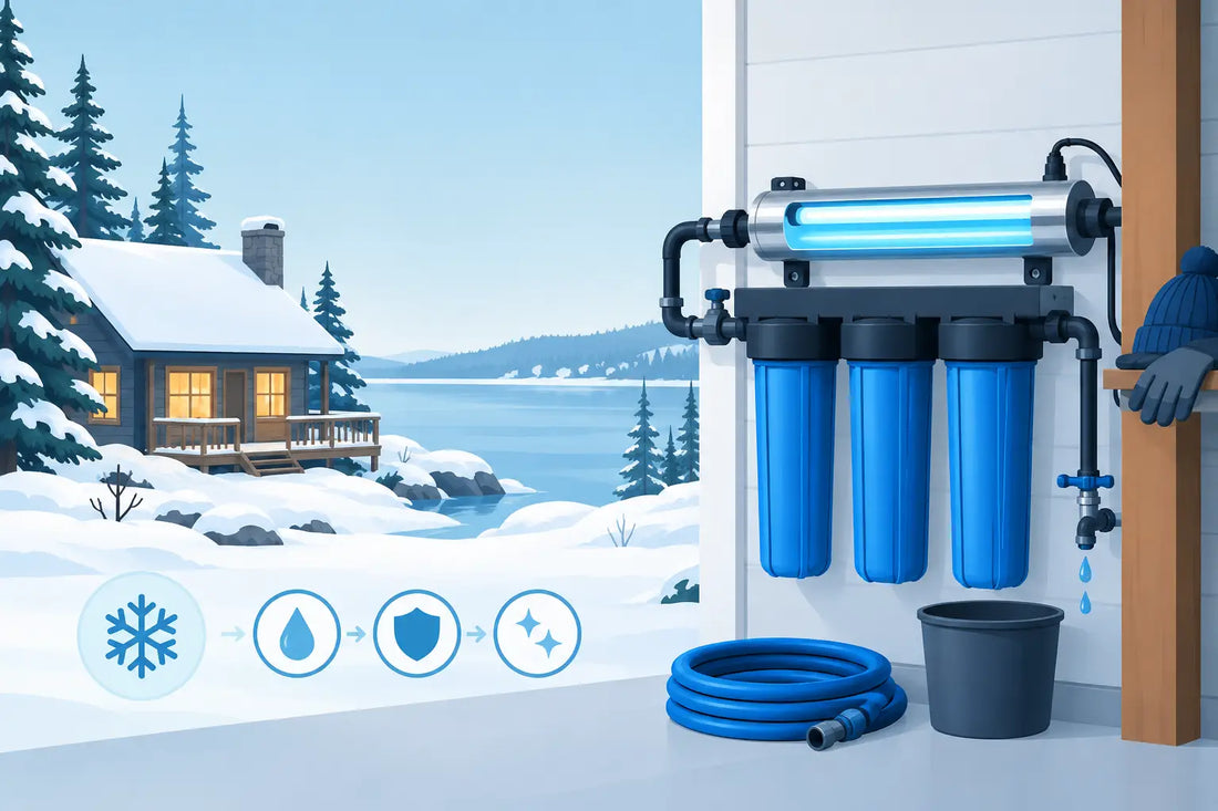 How to Winterize Cottage UV Water Systems
