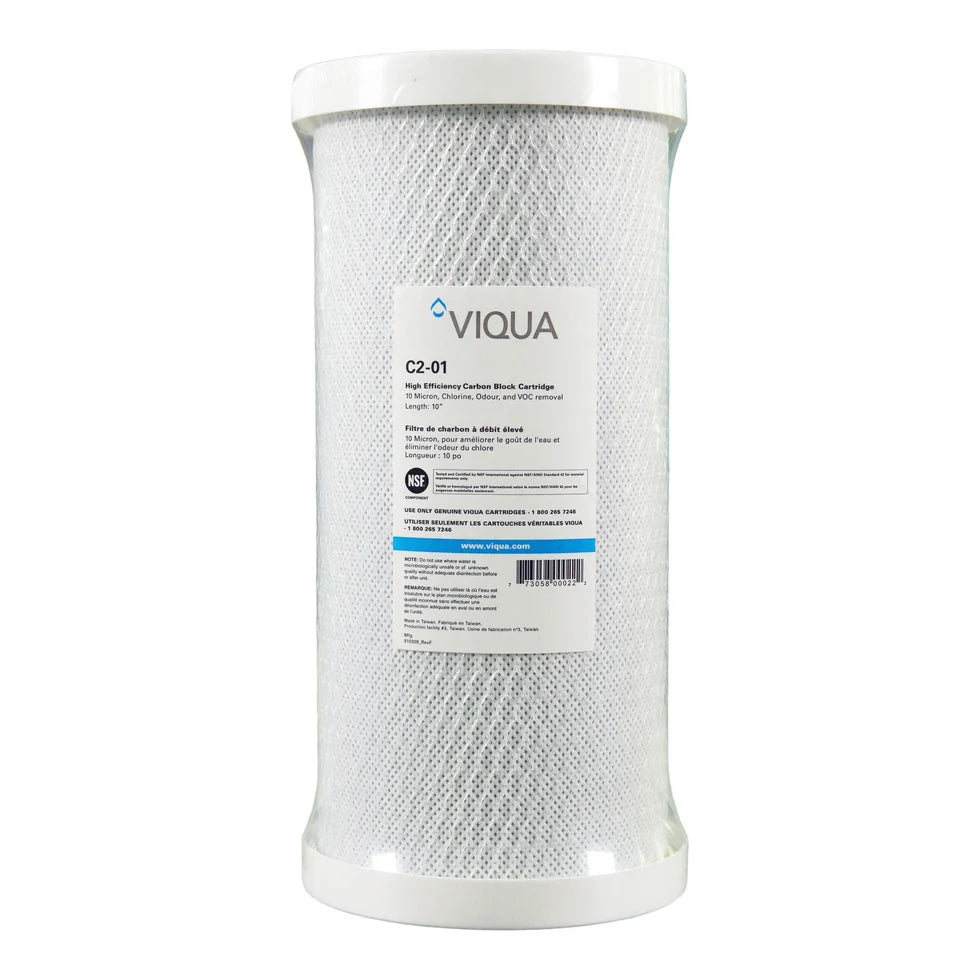 Viqua 10" BB 10 M Modified Carbon Block Water Filter C2-01