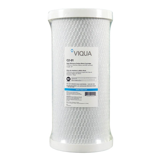Viqua 10" BB 10 M Modified Carbon Block Water Filter C2-01