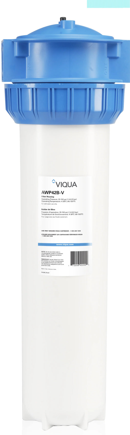 Viqua 20" BB Filter Housing AWP42B-V